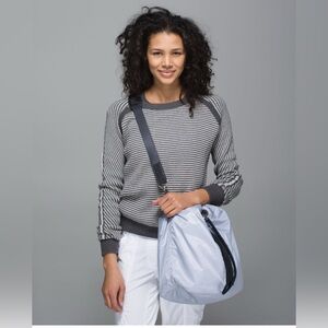 Lululemon Sweat To Street Hobo Silver Fox / Deep Coal